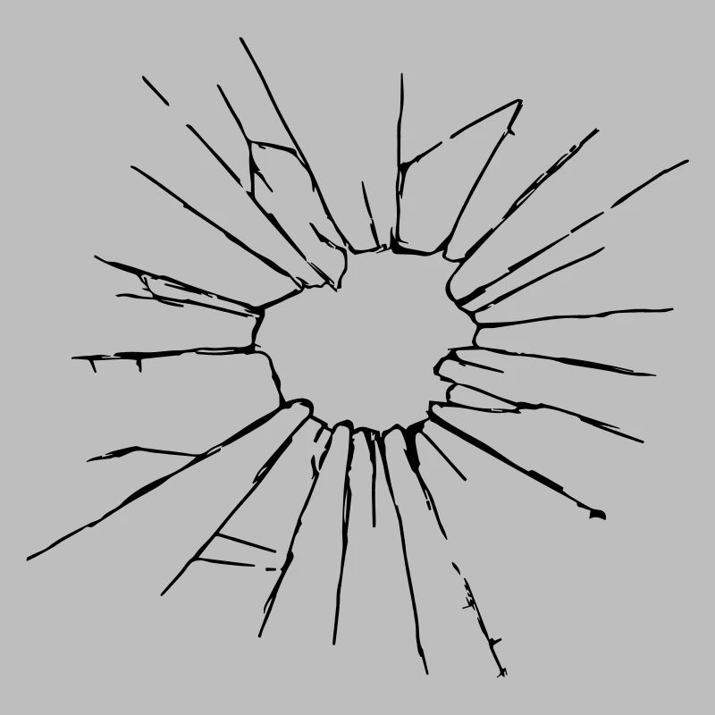 Broken glass