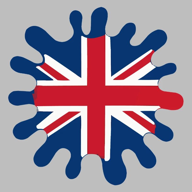 Blobs de drapeau de l’Angleterre