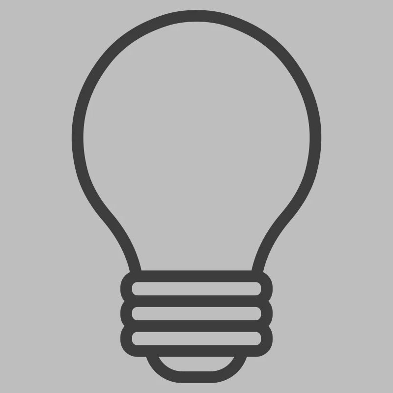 Light Bulb Line Icon