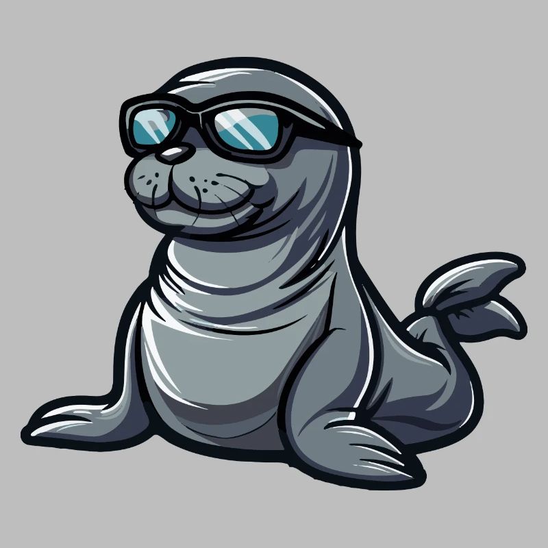 Robbe Tier Comic Cool