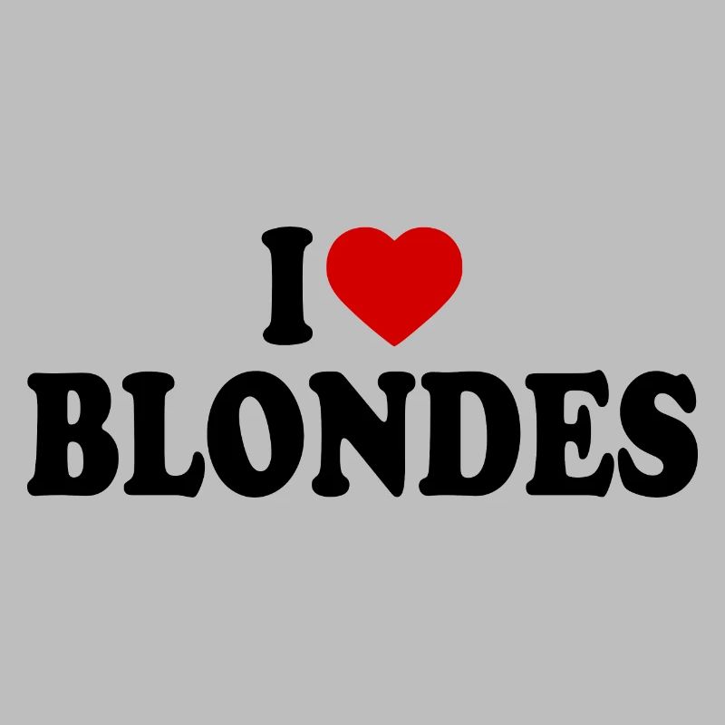 I love blondes