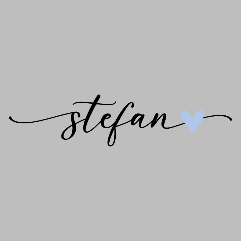 Stefan Name Calligraphy Font
