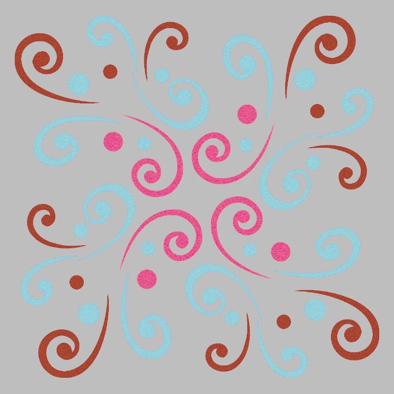 Design ondulé abstrait par Cean