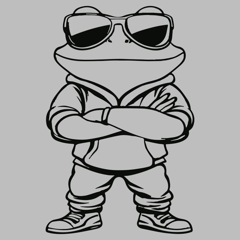 Frog Comic Sunglasses