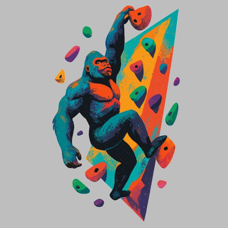 Bouldering Climbing Force Gorilla Silverback Gifted