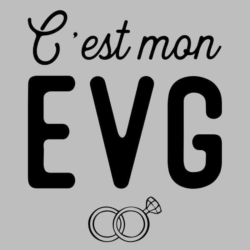 C'est mon evg mariage
