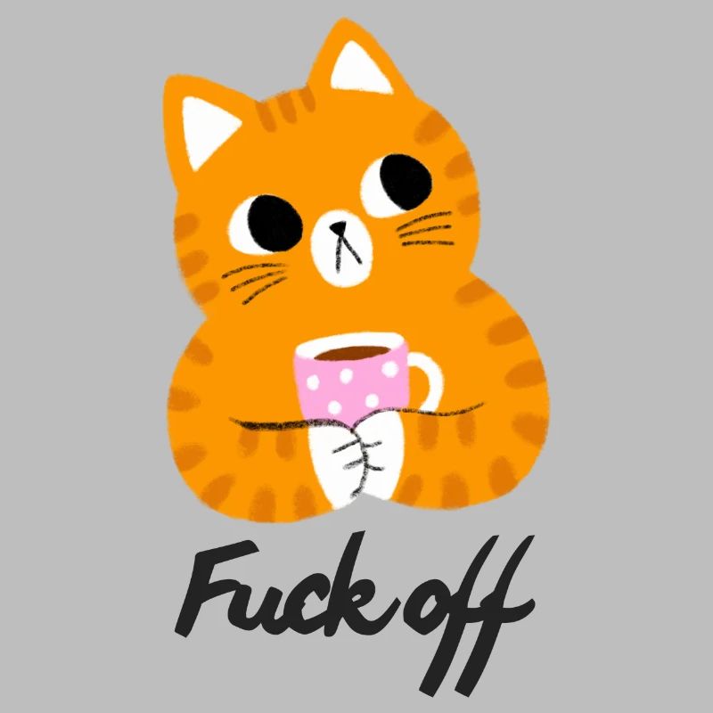 Genervte Katze