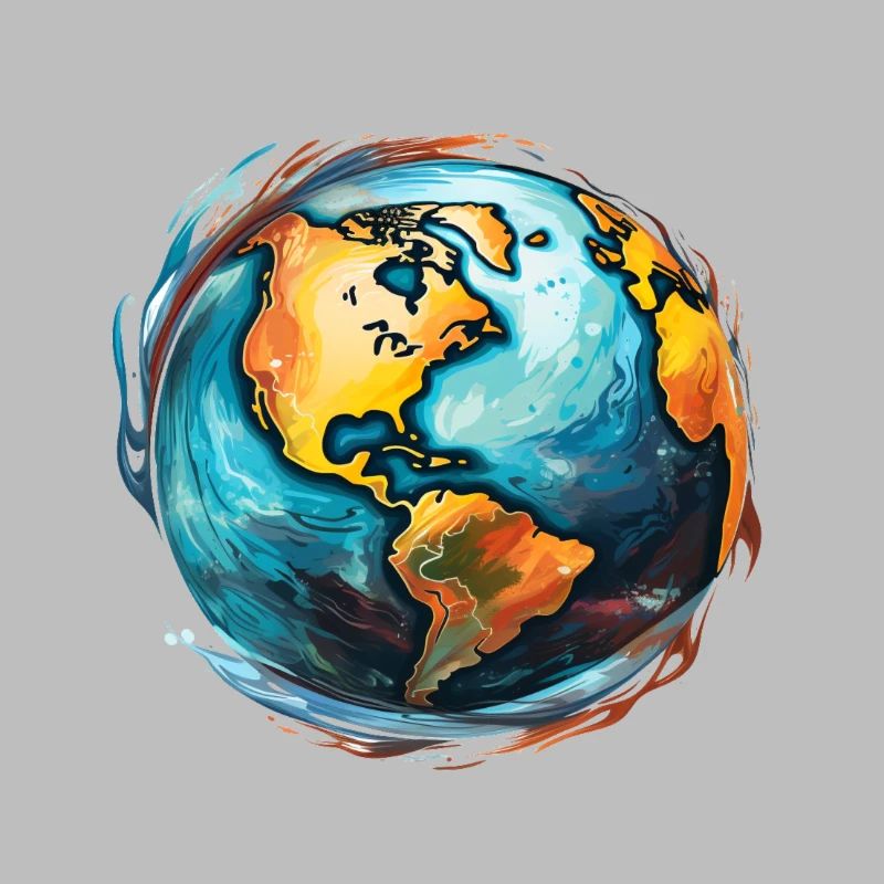 Globe in motion