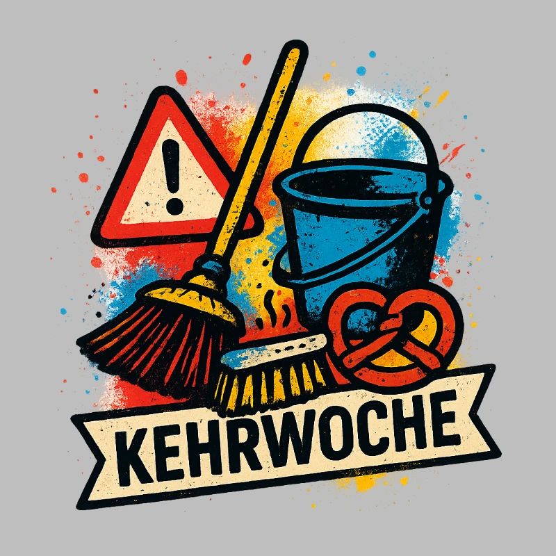 Typical Swabian sweeping week