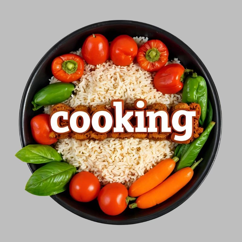 Culinary cooking with fresh vegetables