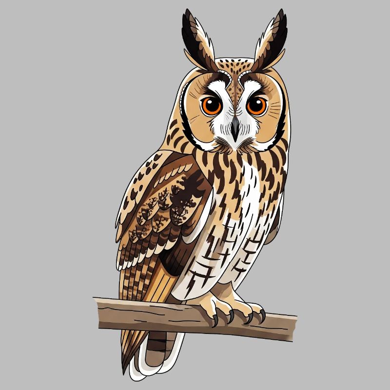 Waldohreule Eule Asio Otus