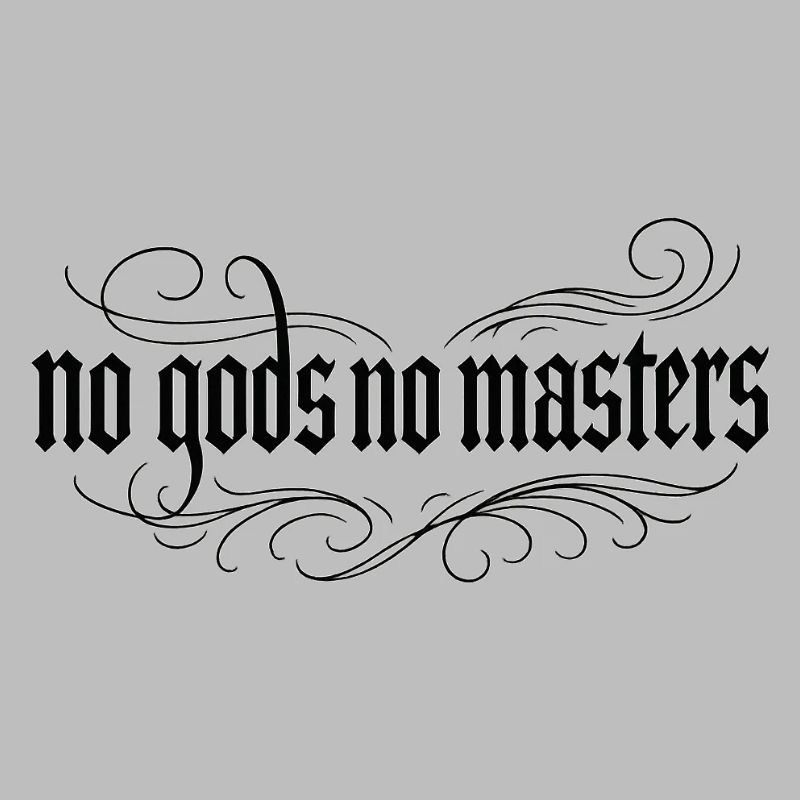 No gods no masters Gothic