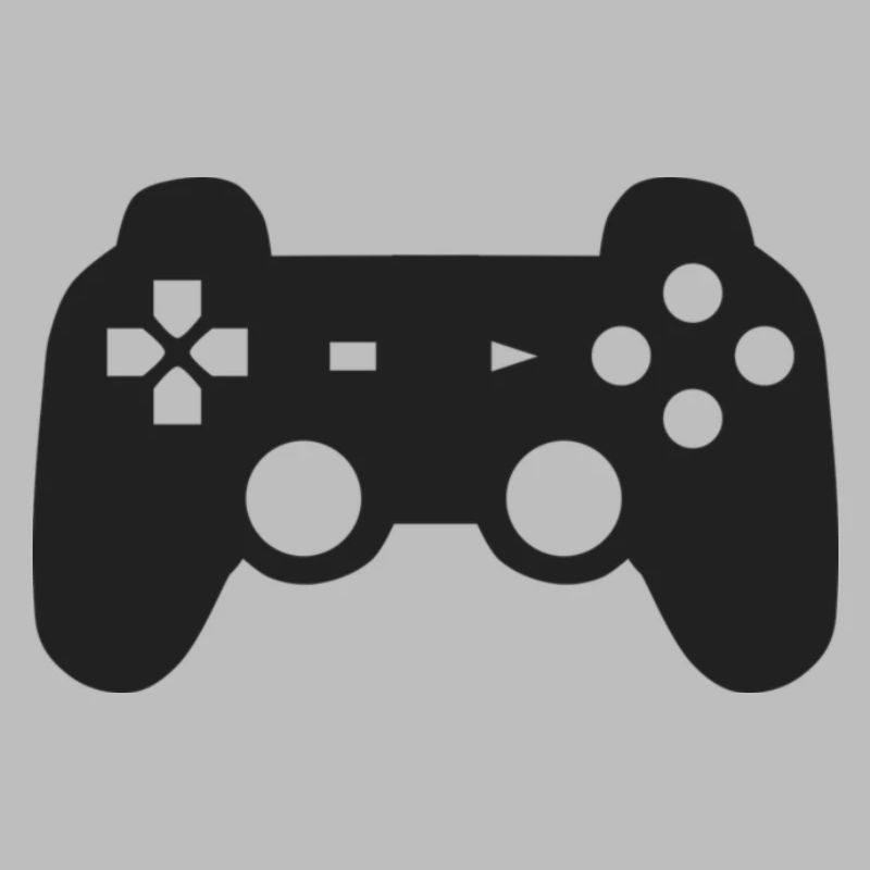 Schwarzer Spielkonsolen Controller Geschenk Idee