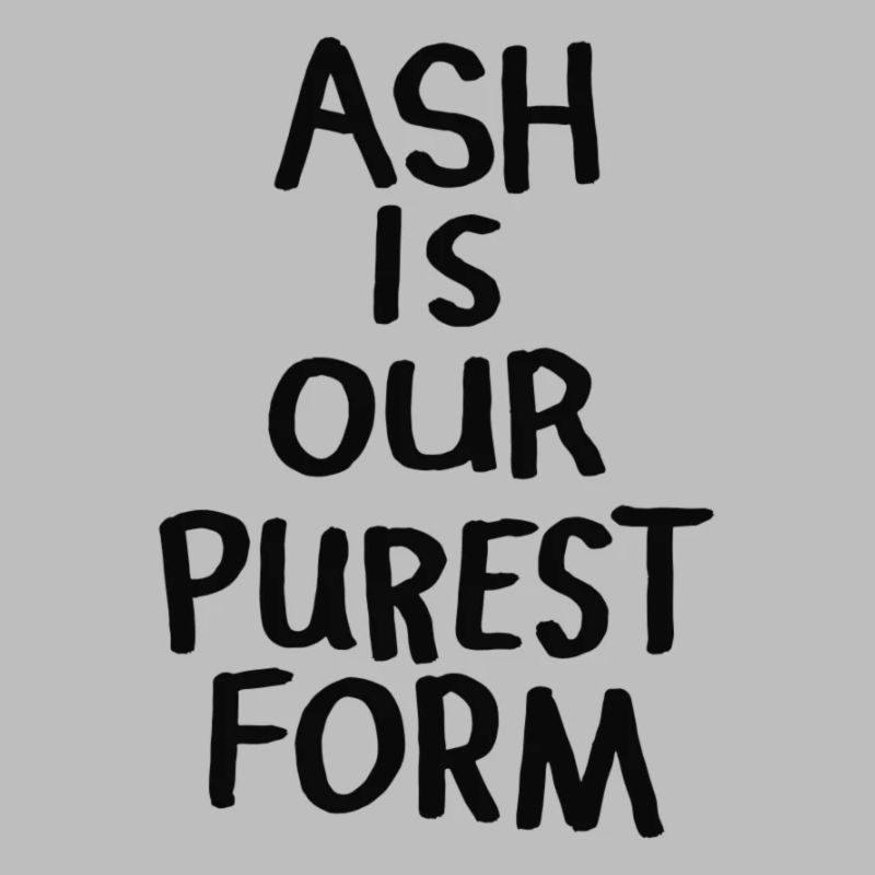Ash is our purest form