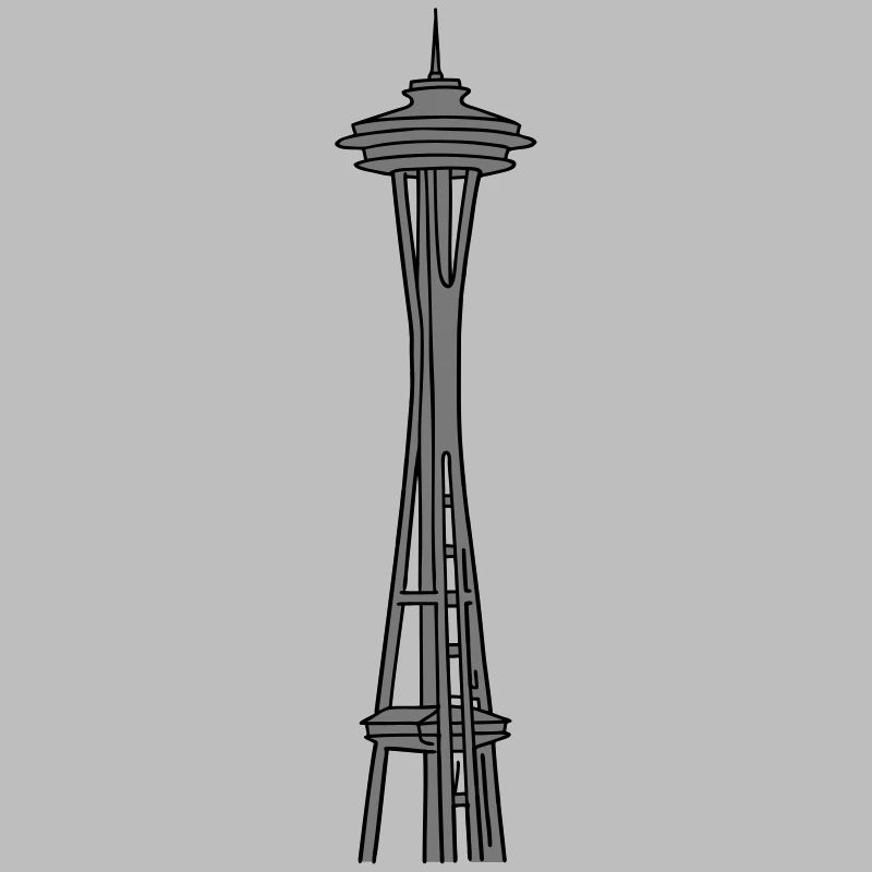 Space Needle in Seattle 2