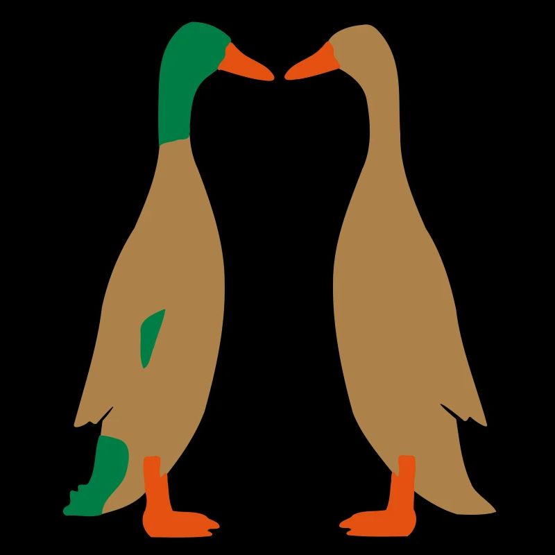 Ente und Ente Vektor