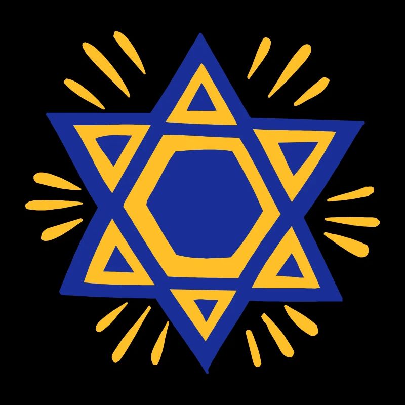 Étoile de David 2farbig
