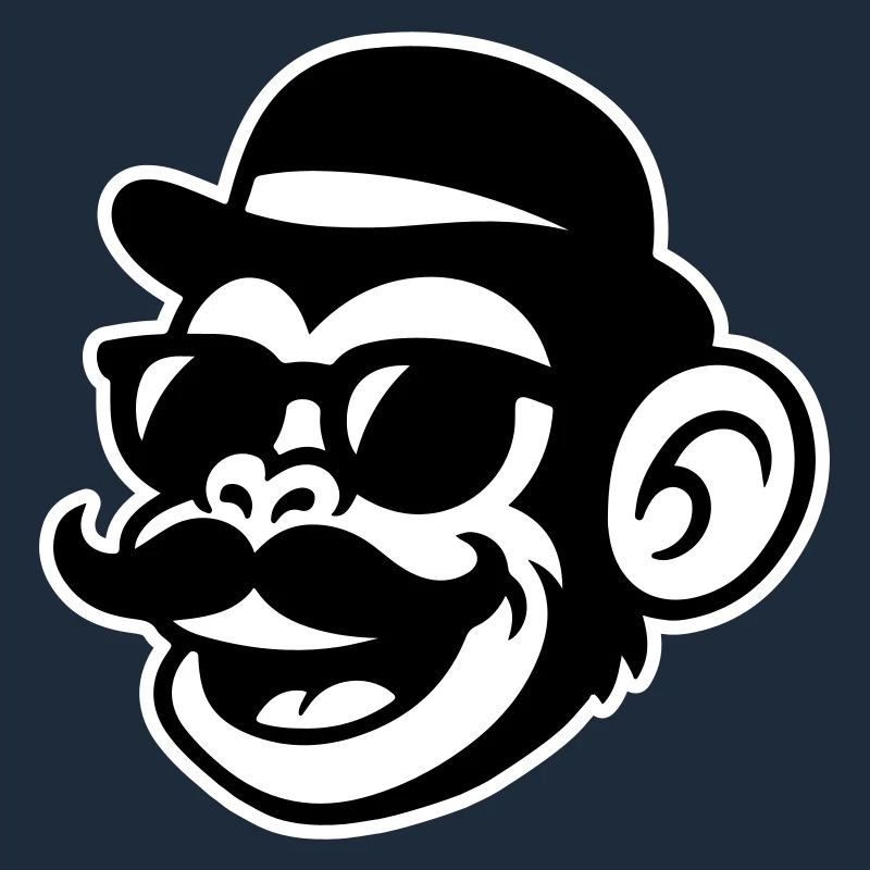 Affe Sir Mustache