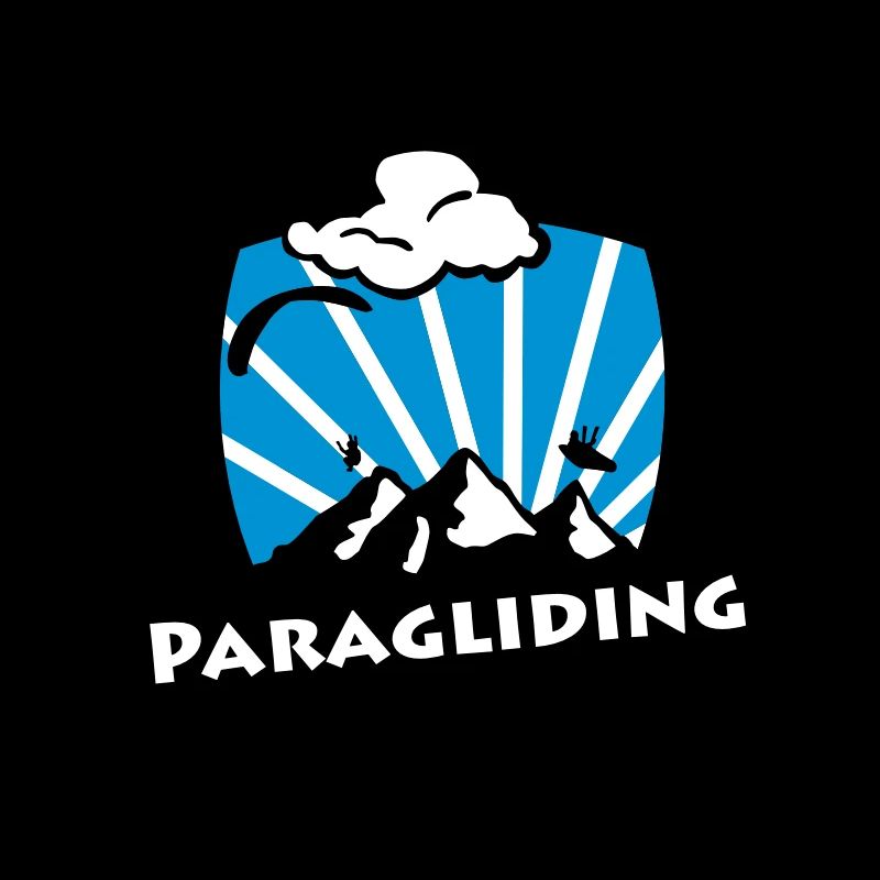 Paragliding / Paraglider Logo