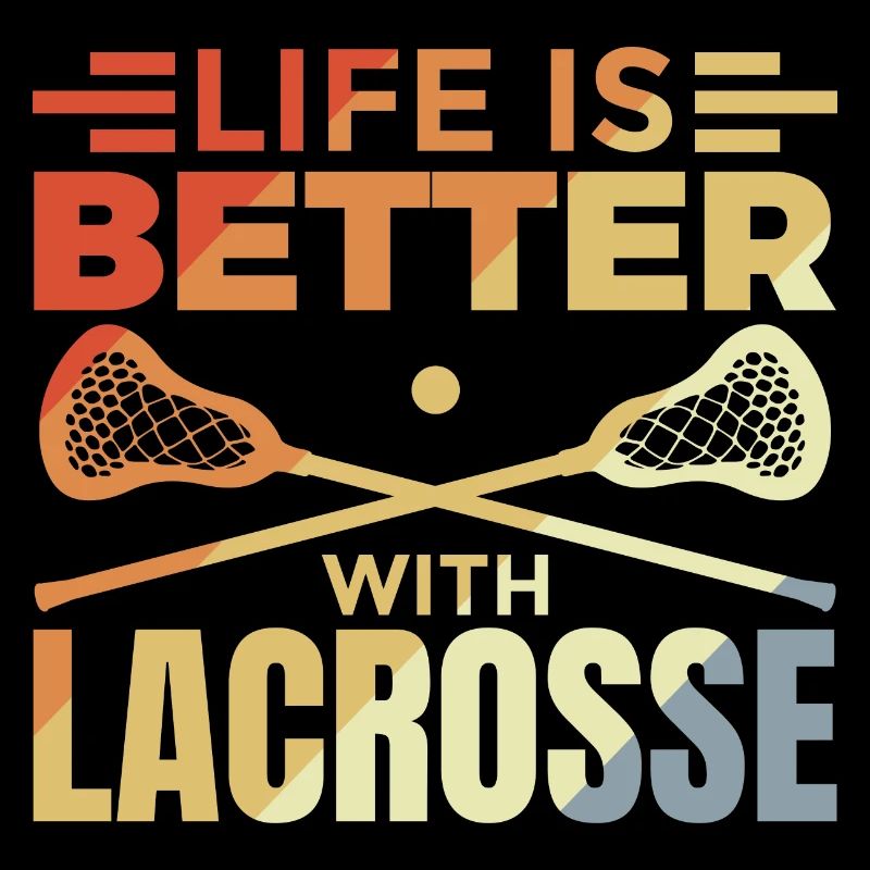 Vintage Lacrosse Spruch