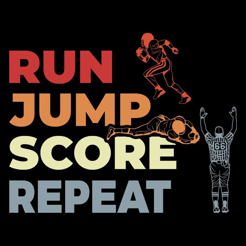 Run, jump, point repeat,