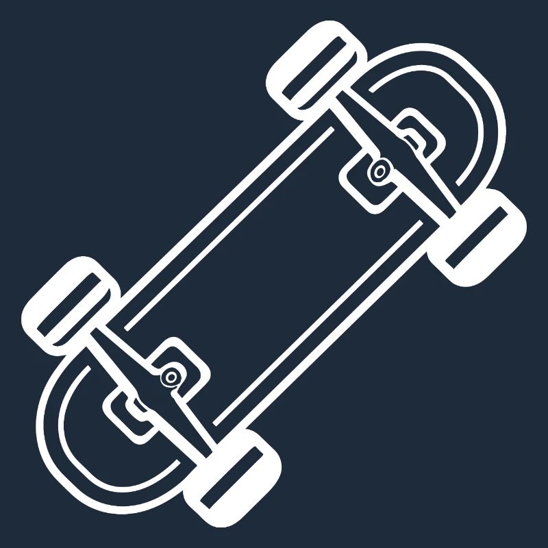 Skateboard Comic Style