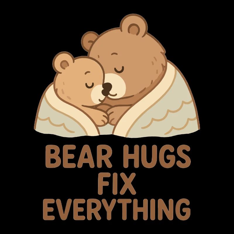 Zwei Bären Umarmung – Bear Hugs Fix Everything