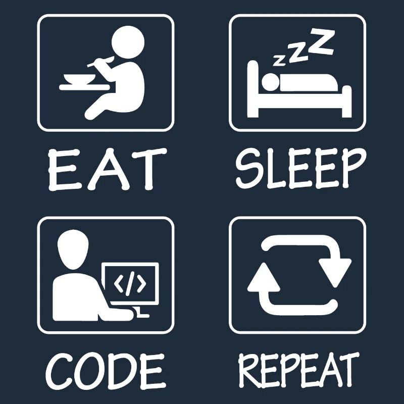 Eat Sleep Code Repeat