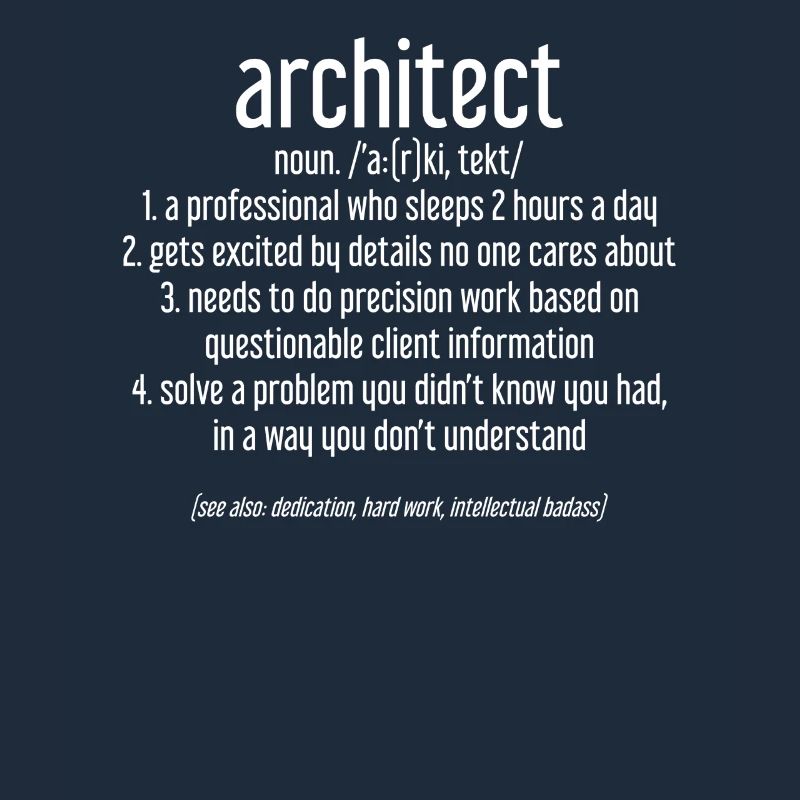 ARCHITECT - ARCHITECT - BUILDING - DRAWING