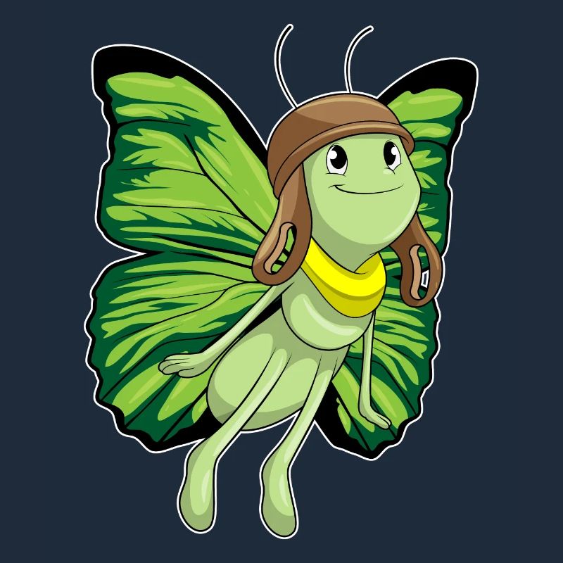 Butterfly Pilot Pilot Cap