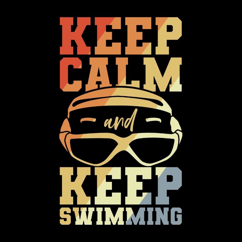 Lustiger Schwimmer Witz