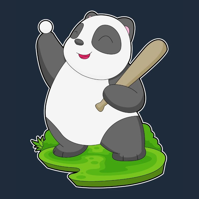 Panda Baseball Batte de baseball