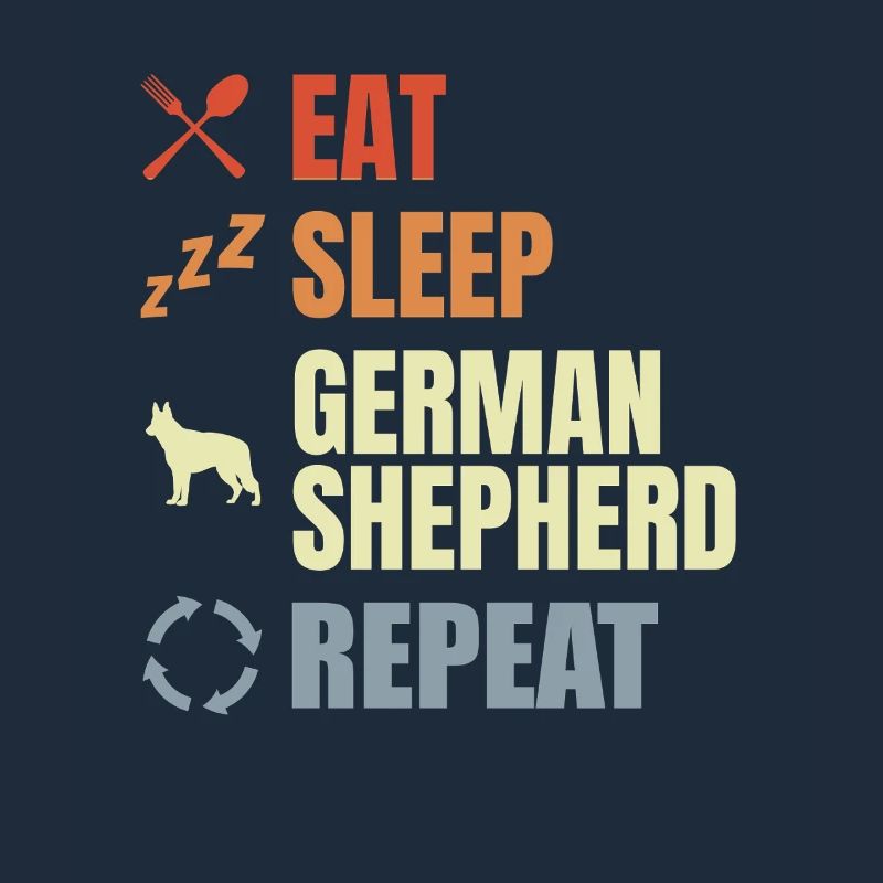 Schäferhund Routine