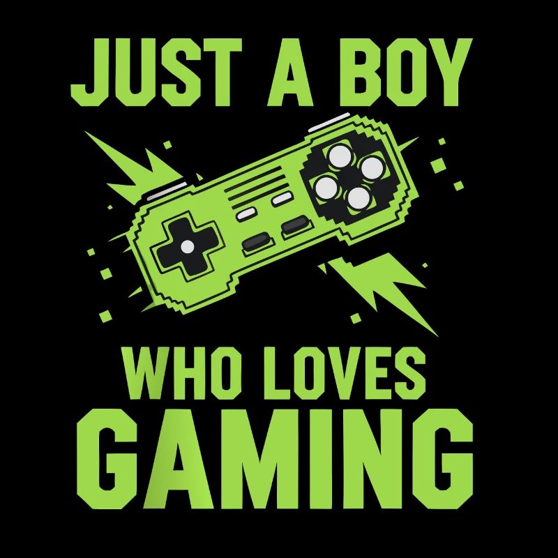 Just A Boy Who Loves Gaming Controller