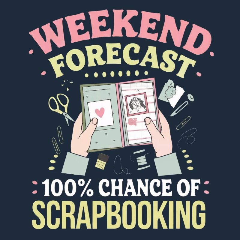 Prévisions pour le scrapbooking du week-end