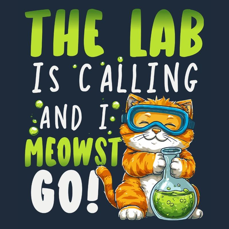 Scientists Natural Sciences Cat Chemistry