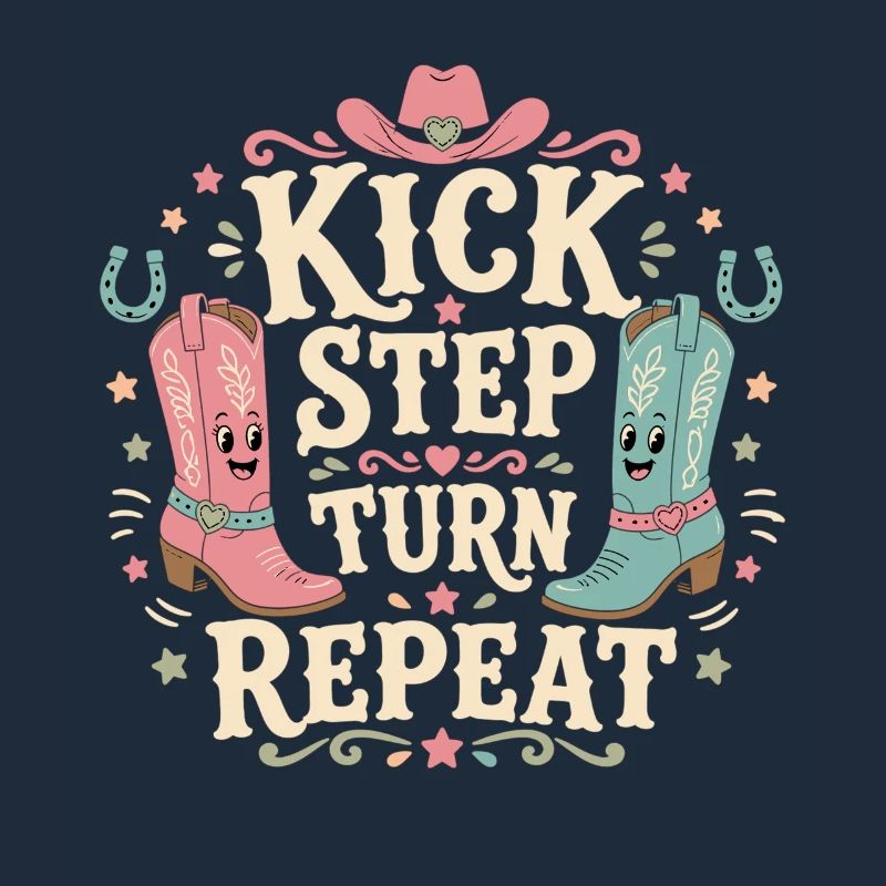 Kick Step Turn Repeat