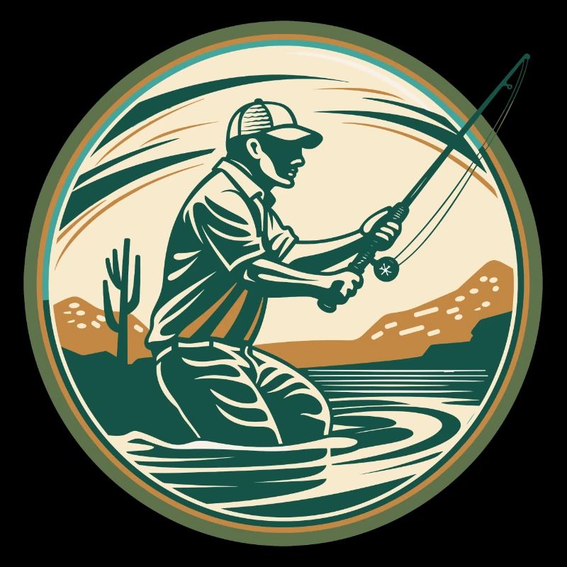 Fishing Illustration