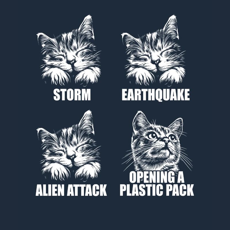 Cat - selective perception - saying