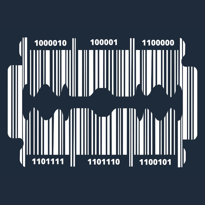 Lame de rasoir avec code