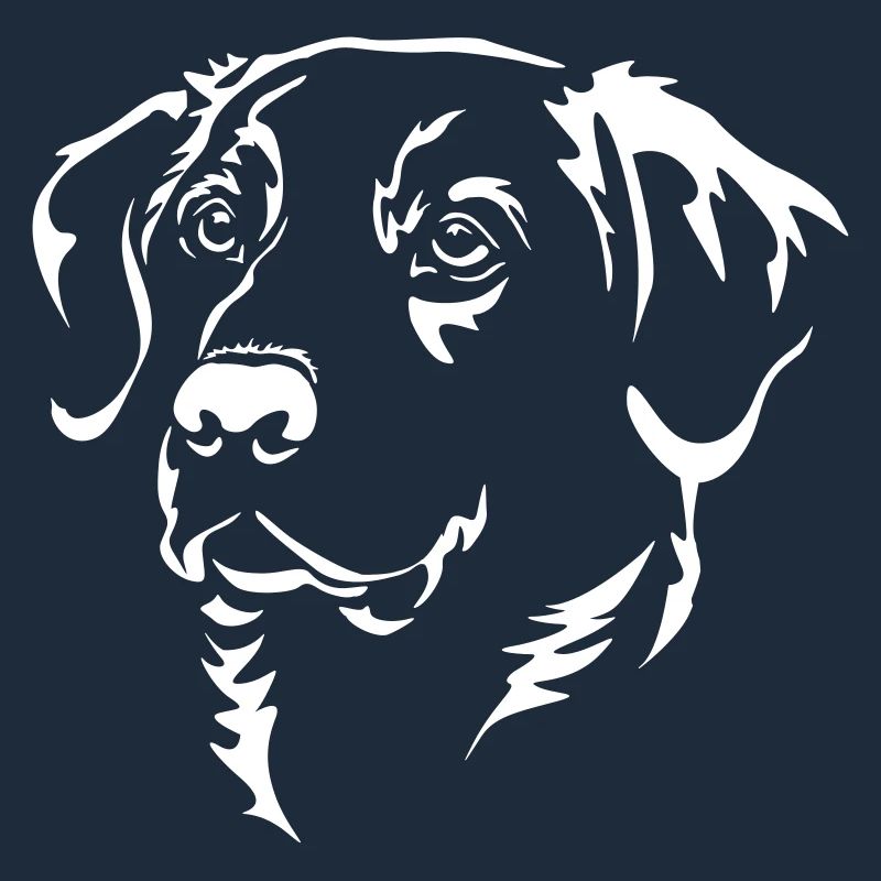 Labrador Head "Black Edition"