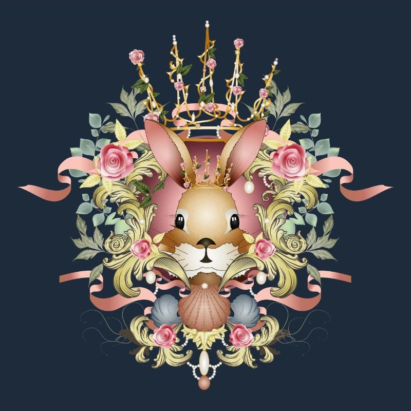 Adorable Easter in an ornamental setting