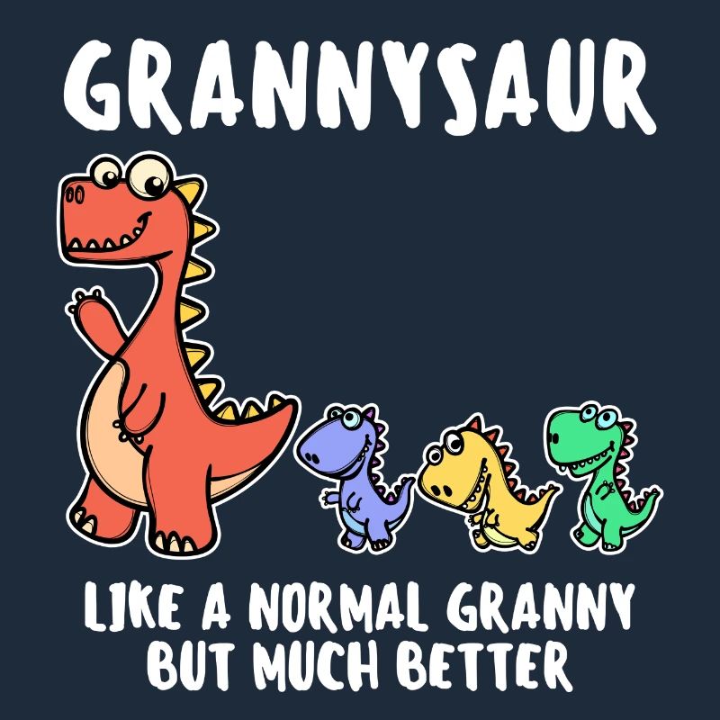 Oma Cool Statement Großmutter Dinosaurier