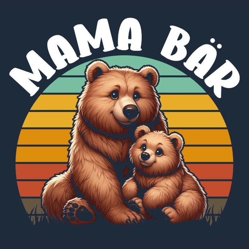 Mama Bär Muttertag Mutter Elternteil Mama Bear