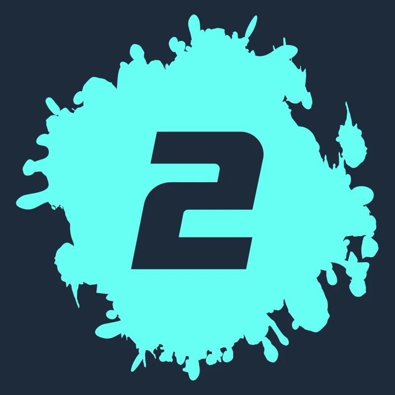 Neon Aqua 2 Splash