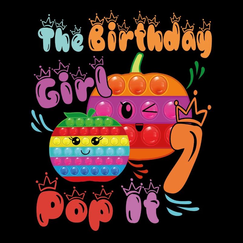 Das Geburtstagskind Pop-It 7