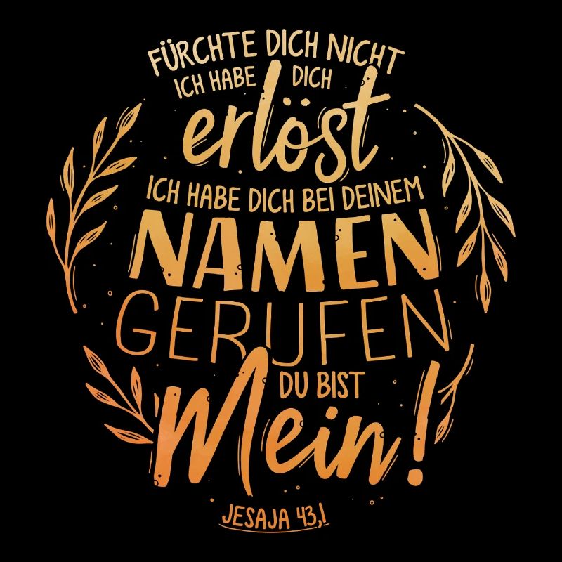 Appelé par ton nom - Lettrage de versets bibliques