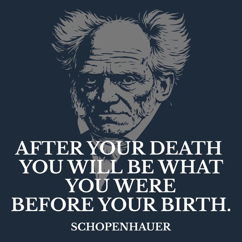 Citation de naissance et décès de Schopenhauer