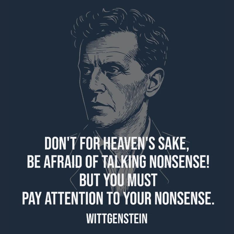 Citation absurde de Wittgenstein