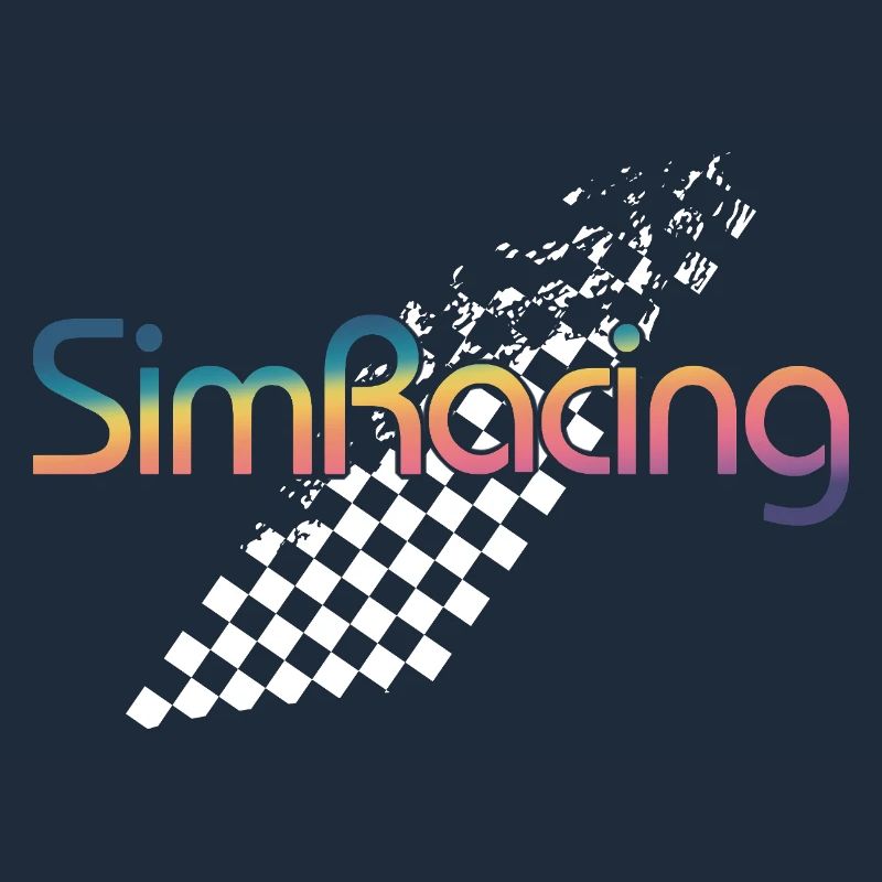 SimRacing Gradient Logo